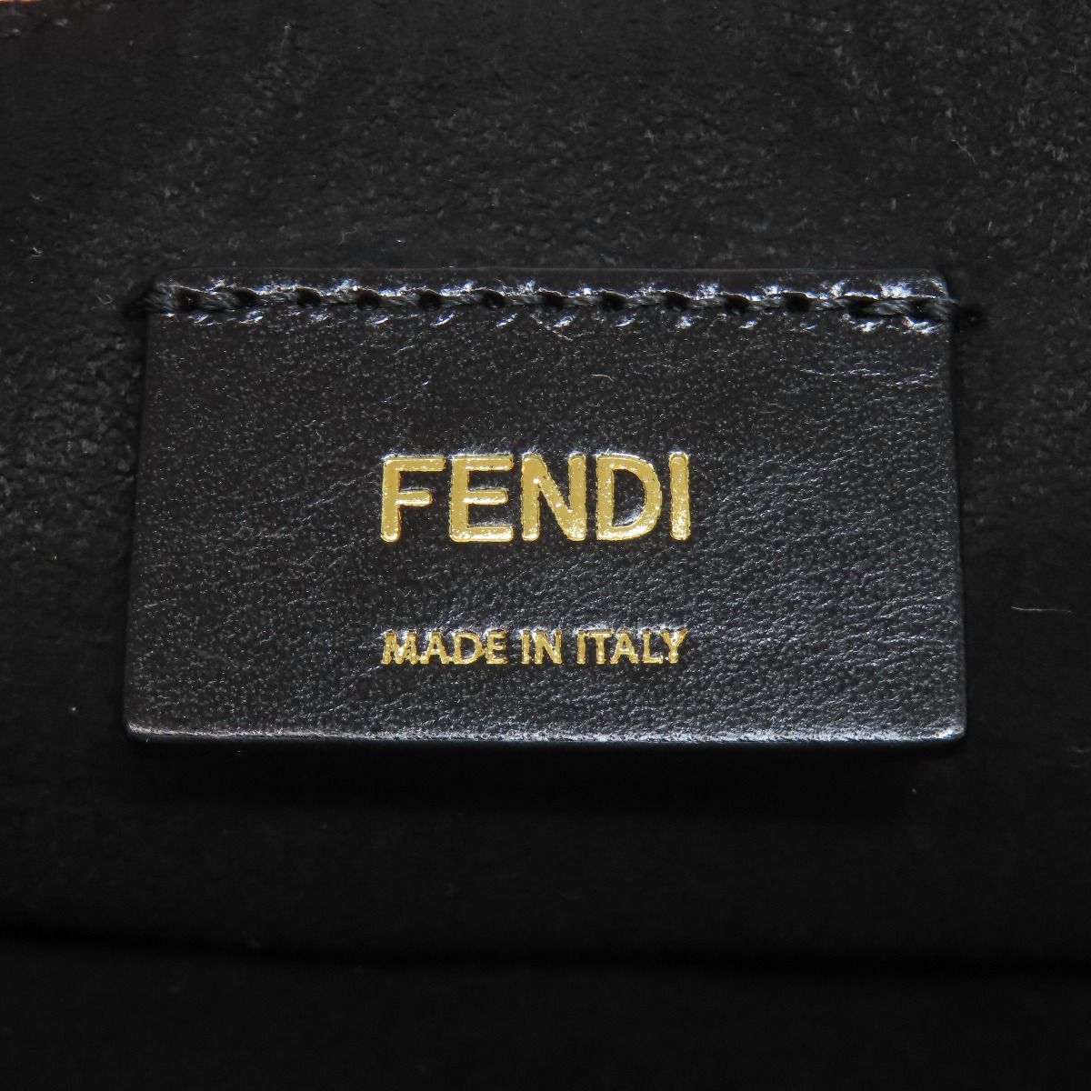 Fendi Pack Slim Clutch Shoulder Bag Calfskin — view 6