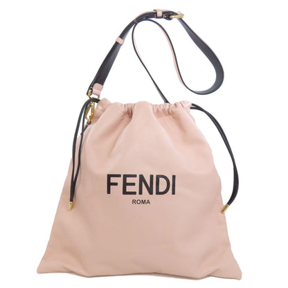 Fendi Pack Slim Clutch Shoulder Bag Calfskin
