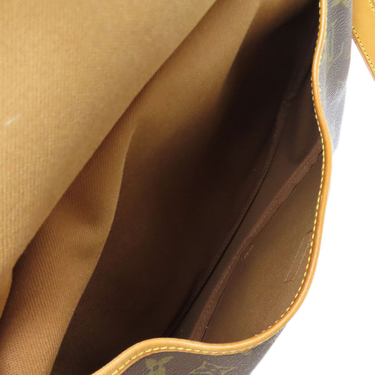 Louis Vuitton Saumur MM Shoulder Bag Monogram Canvas — view 5