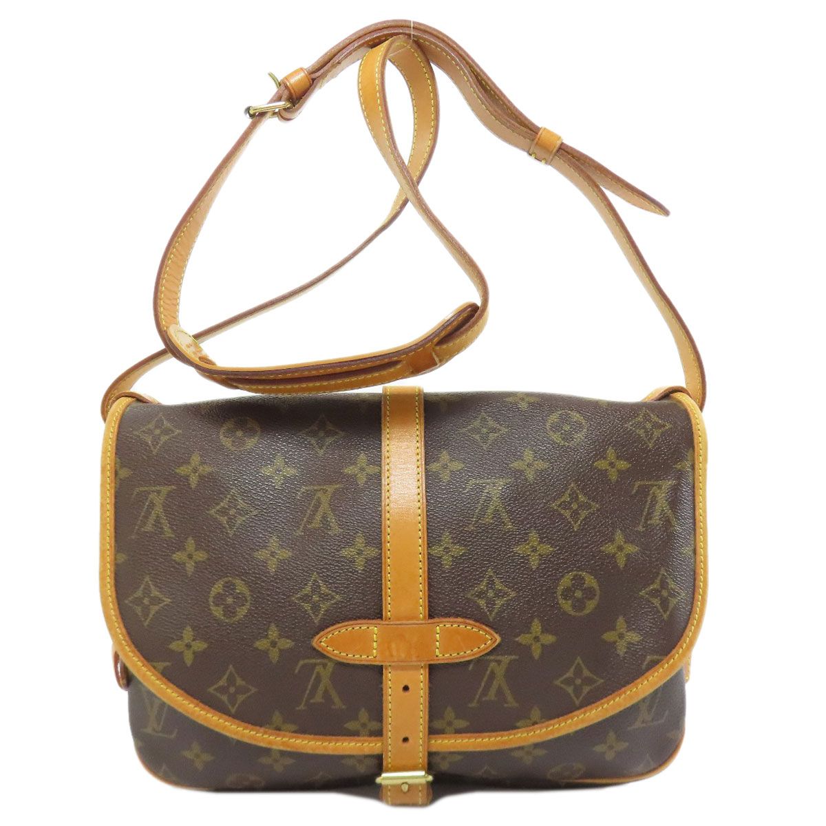 Louis Vuitton Saumur MM Shoulder Bag Monogram Canvas — view 2
