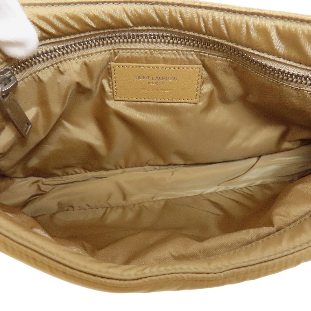 Saint Laurent Logo Shoulder Bag Nylon — view 5