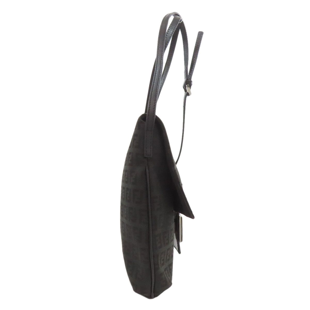 Fendi Zucca Pattern Shoulder Bag Canvas — view 3