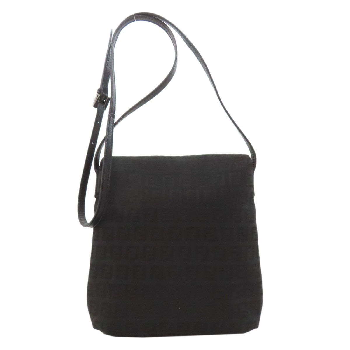 Fendi Zucca Pattern Shoulder Bag Canvas — view 2