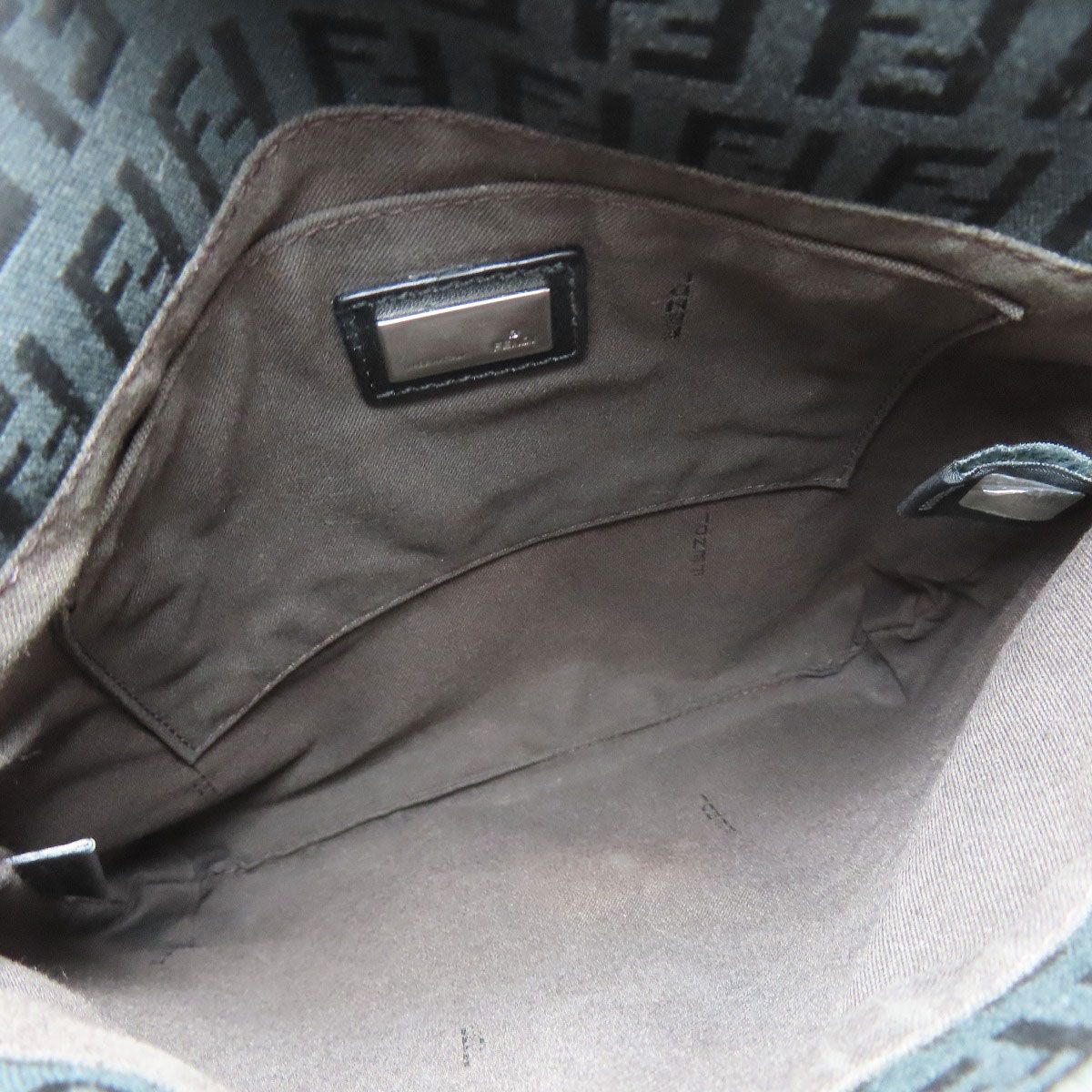 Fendi Zucca Pattern Shoulder Bag Canvas — view 5