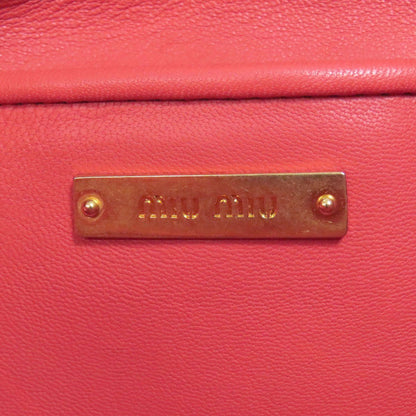 Miu Miu Matelasse Shoulder Bag Leather — view 6