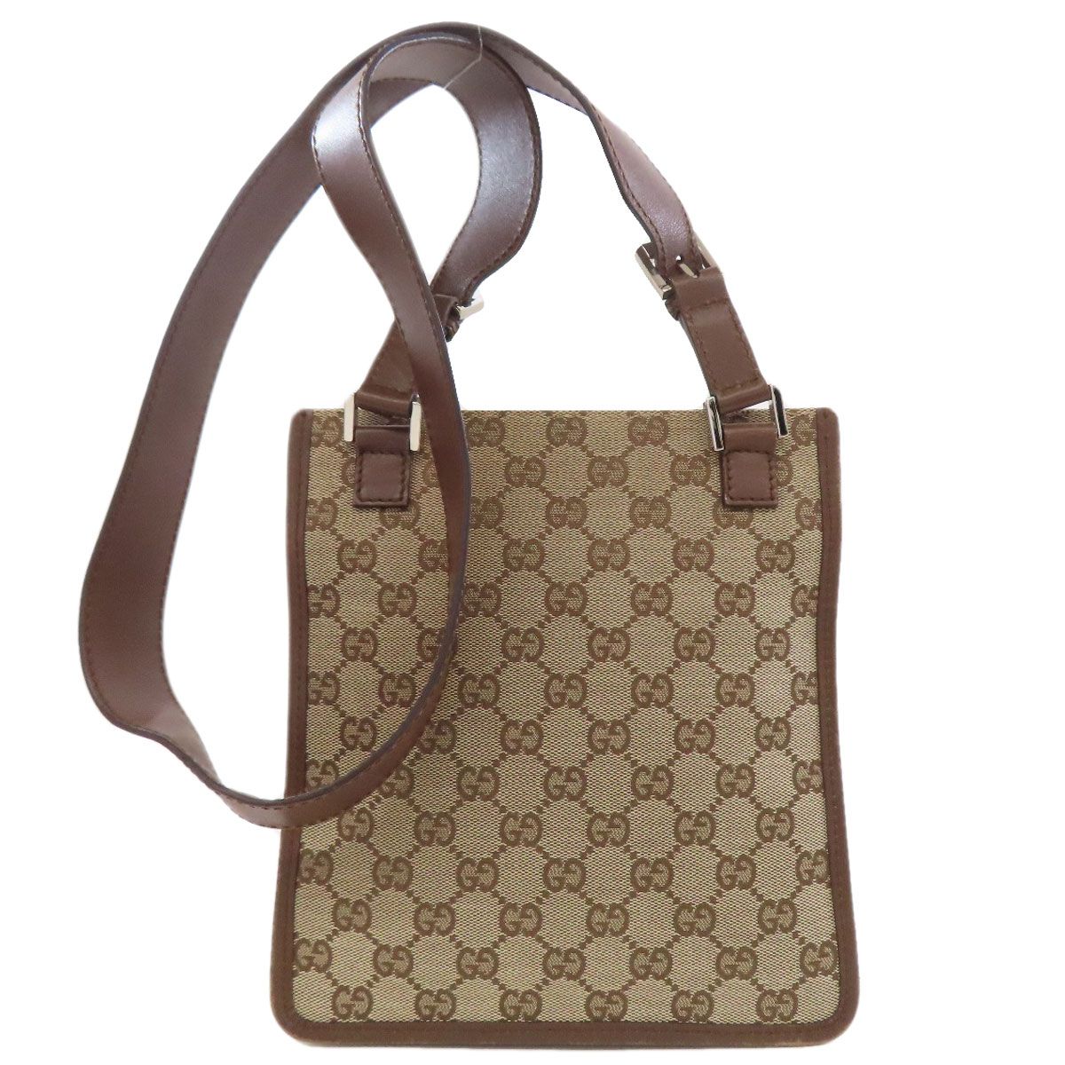 Gucci Long Shoulder GG Bag Canvas — view 2