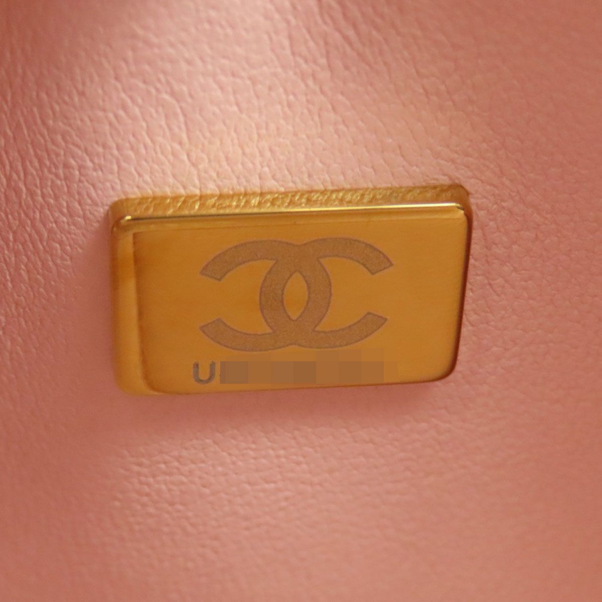 Chanel Quilted Double Flap Gold Shoulder Bag Grained Calfskin — view 7