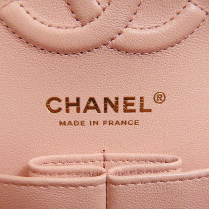 Chanel Quilted Double Flap Gold Shoulder Bag Grained Calfskin — view 6