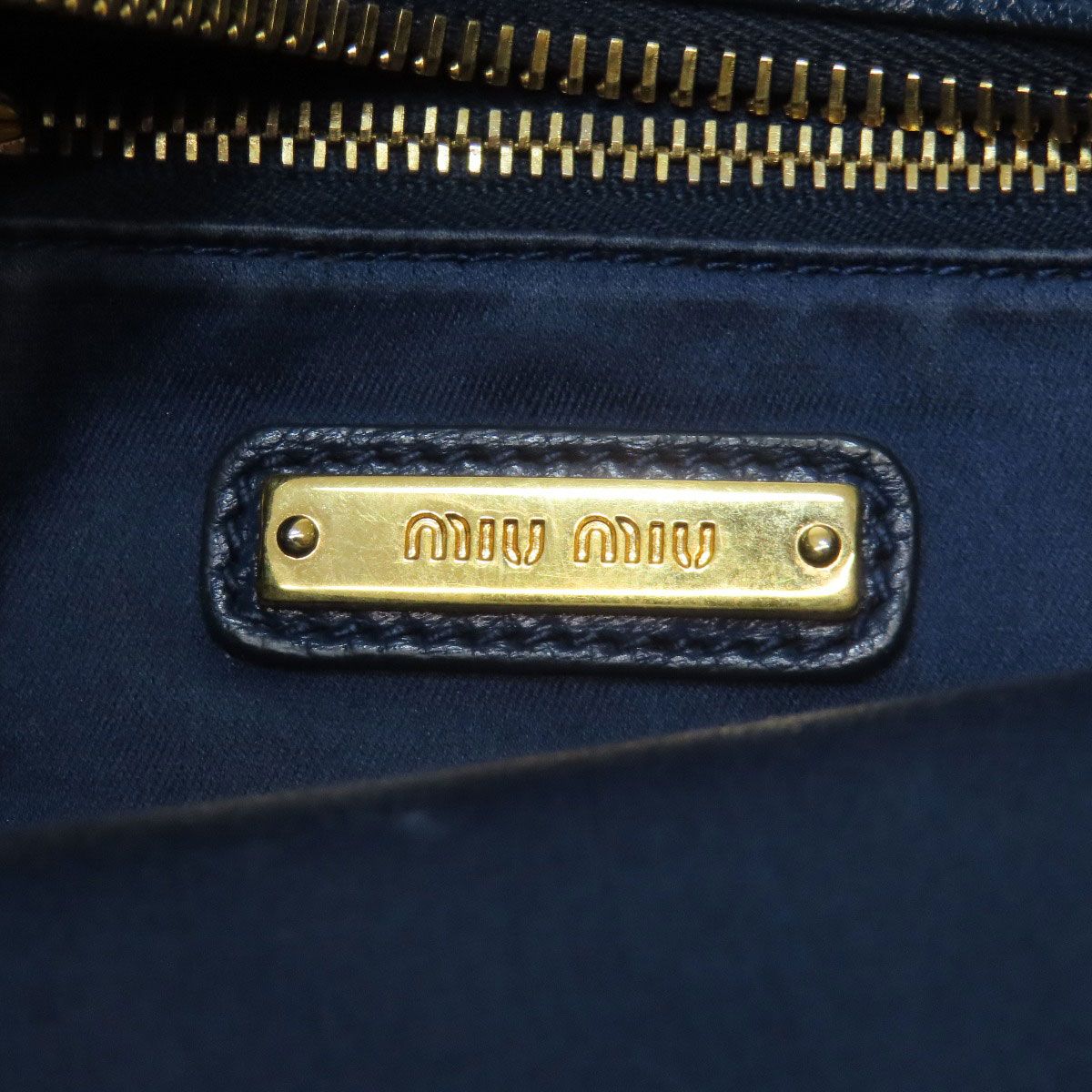Miu Miu Madras Shoulder Bag Leather — view 6