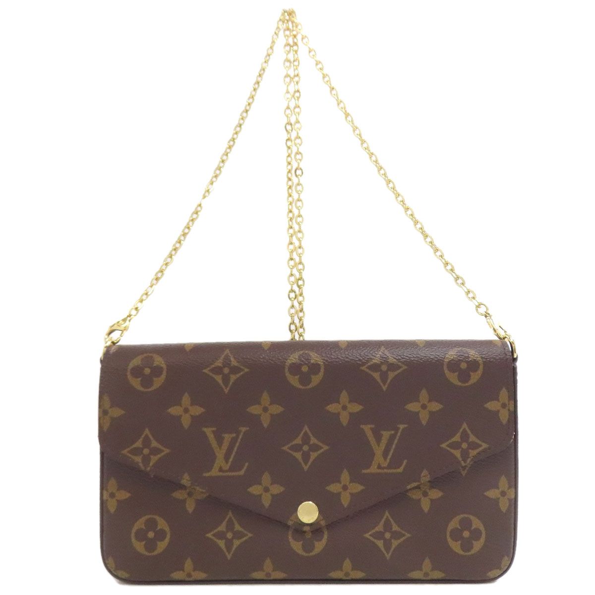 Louis Vuitton Pochette Felicie Shoulder Bag Monogram Canvas