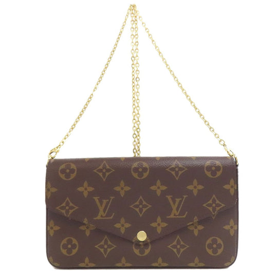 Louis Vuitton Pochette Felicie Shoulder Bag Monogram Canvas