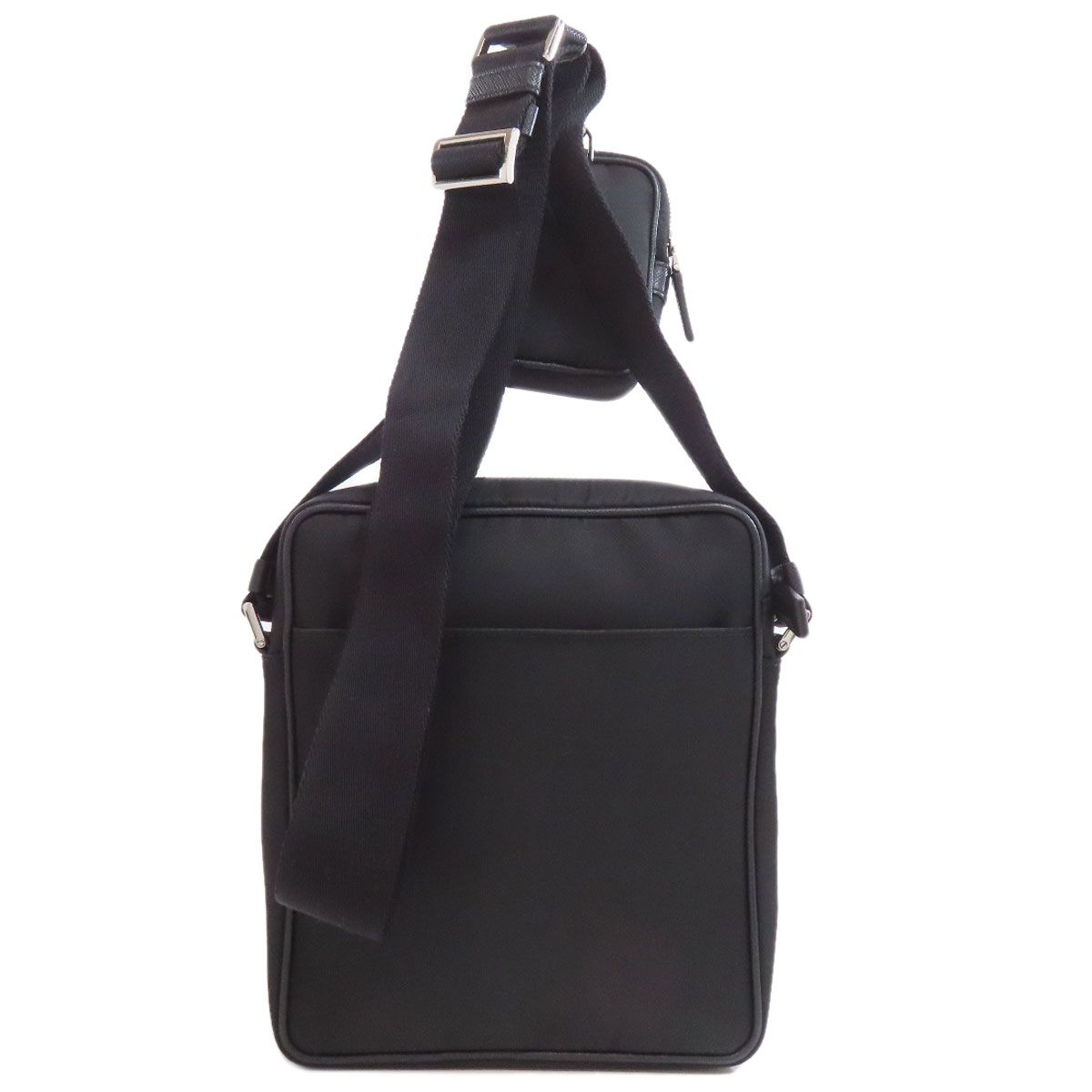 Prada Logo Shoulder Bag Nylon — view 2