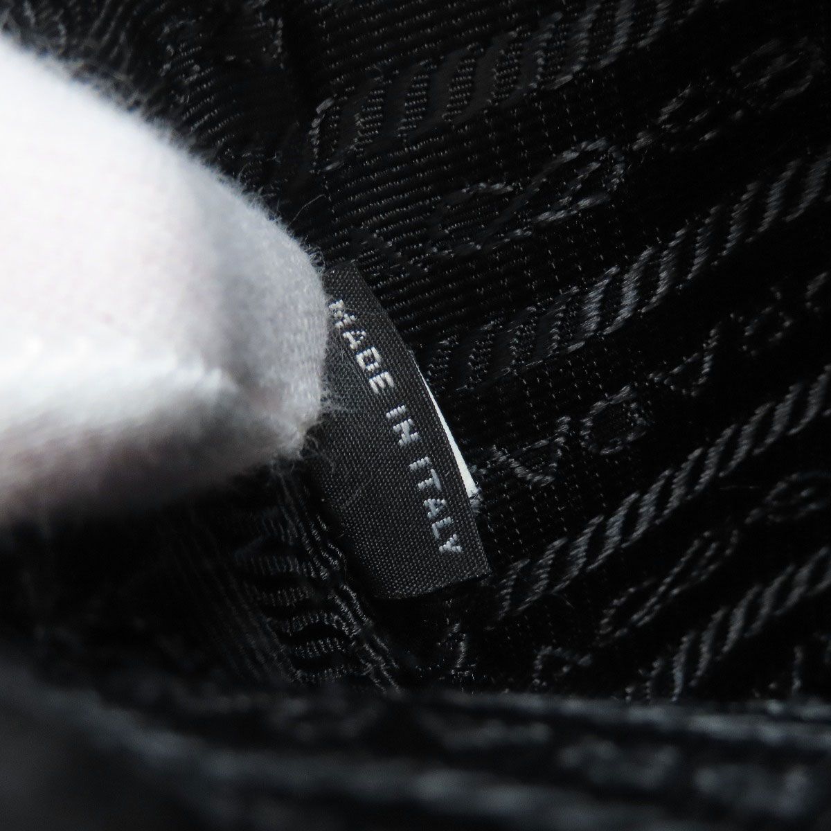 Prada Logo Shoulder Bag Nylon — view 7