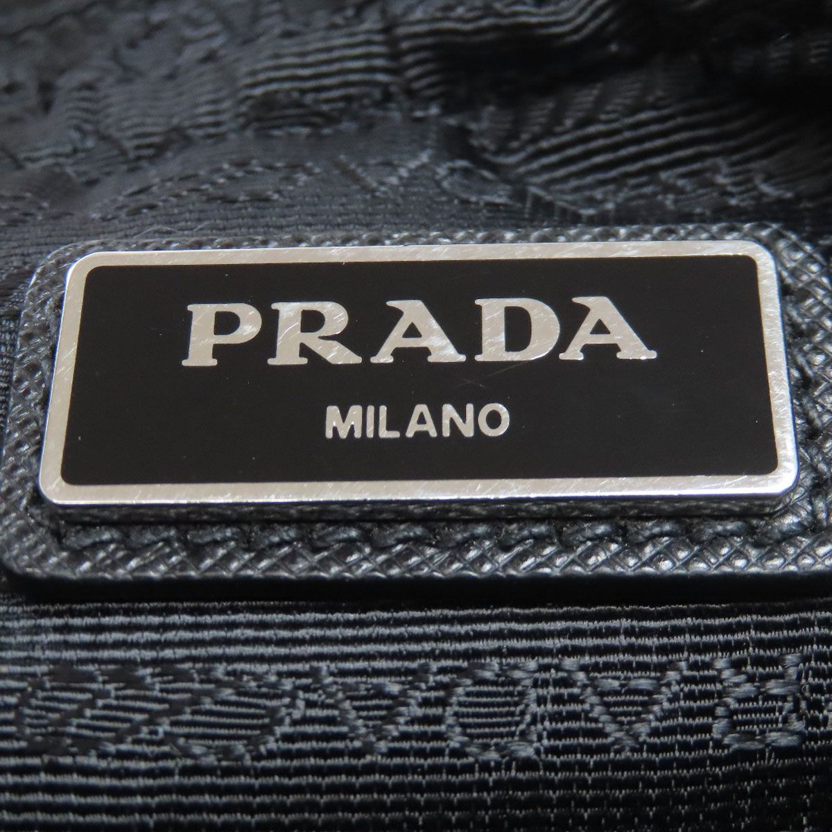 Prada Logo Shoulder Bag Nylon — view 6