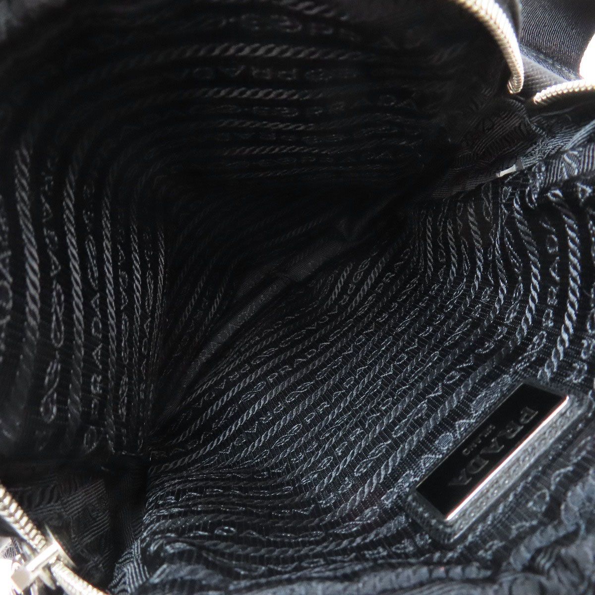 Prada Logo Shoulder Bag Nylon — view 5