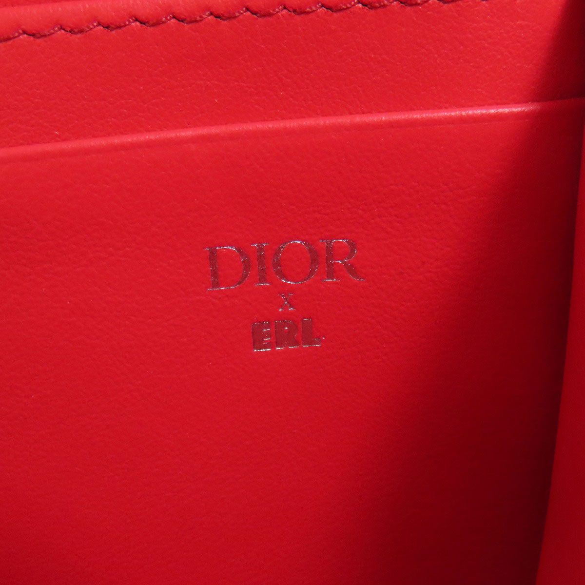 Dior Erl Collaboration Trotter Pattern Mirage Shoulder Bag Nylon — view 7