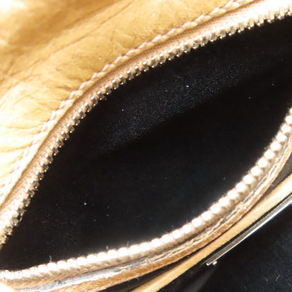 Miu Miu Logo Shoulder Bag Leather — view 8