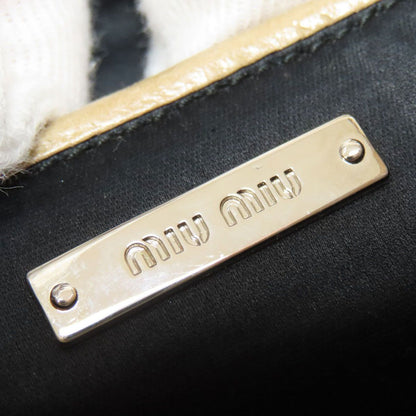 Miu Miu Logo Shoulder Bag Leather — view 6
