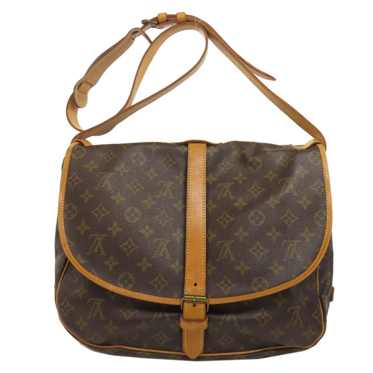 Louis Vuitton Saumur 35 Shoulder Bag Monogram Canvas — view 2
