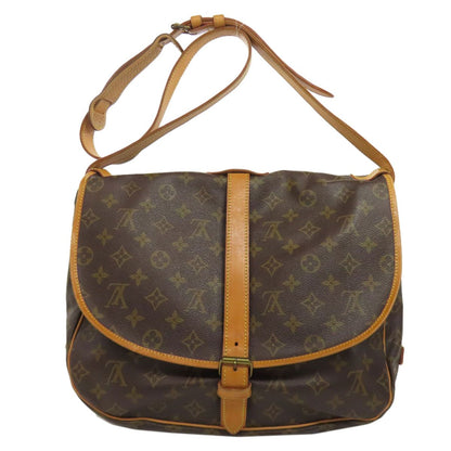 Louis Vuitton Saumur 35 Shoulder Bag Monogram Canvas — view 2