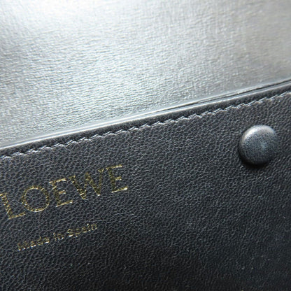 Loewe Anagram Shoulder Bag Canvas Calfskin — view 8