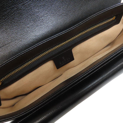 Gucci Chain Shoulder Bag Calfskin — view 6