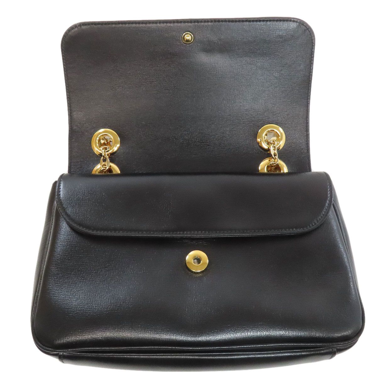 Gucci Chain Shoulder Bag Calfskin — view 5
