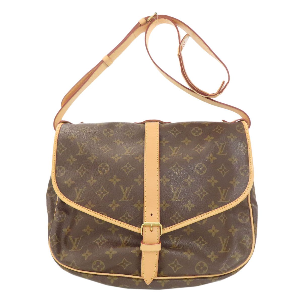 Louis Vuitton Saumur 35 Shoulder Bag Monogram Canvas