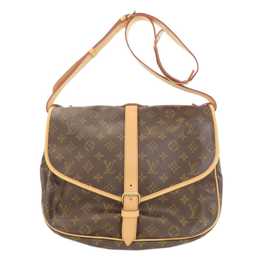 Louis Vuitton Saumur 35 Shoulder Bag Monogram Canvas