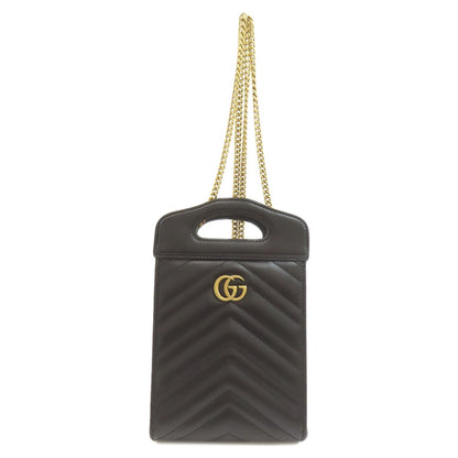 Gucci GG Marmont 2-Way Shoulder Bag Calfskin