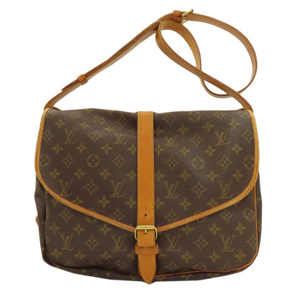 Louis Vuitton Saumur 35 Shoulder Bag Monogram Canvas