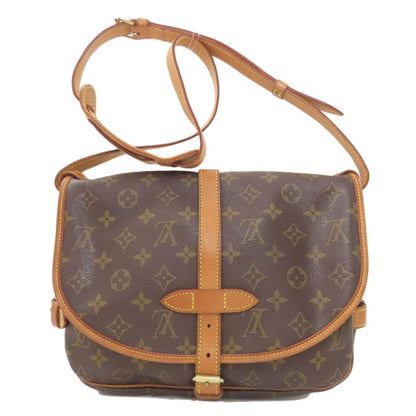 Louis Vuitton Saumur MM Shoulder Bag Monogram Canvas — view 2