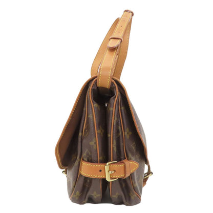 Louis Vuitton Saumur MM Shoulder Bag Monogram Canvas — view 3
