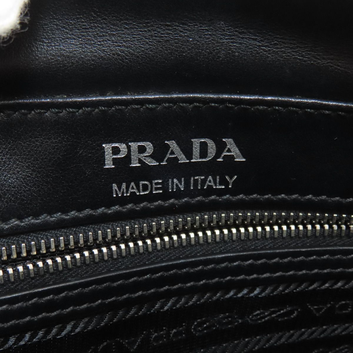 Prada Banana Shoulder Bag Calfskin — view 6