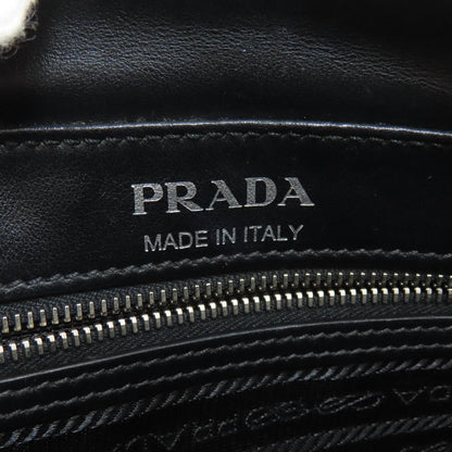 Prada Banana Shoulder Bag Calfskin — view 6