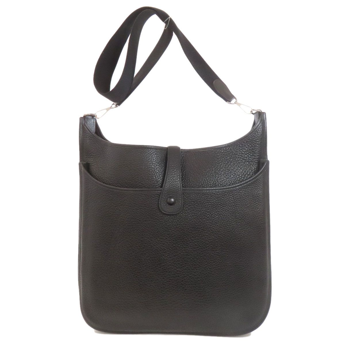Hermes Evelyne 2 TGM Silver Shoulder Bag Ardennes — view 2