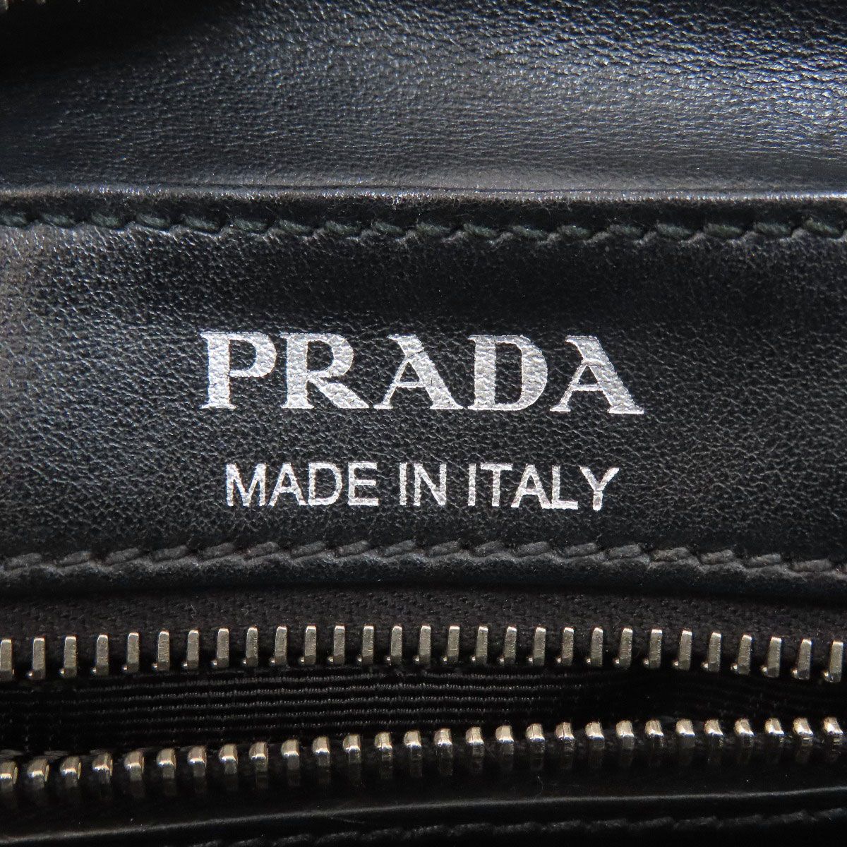 Prada Banana Shoulder Bag Calfskin — view 6