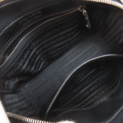 Prada Banana Shoulder Bag Calfskin — view 5