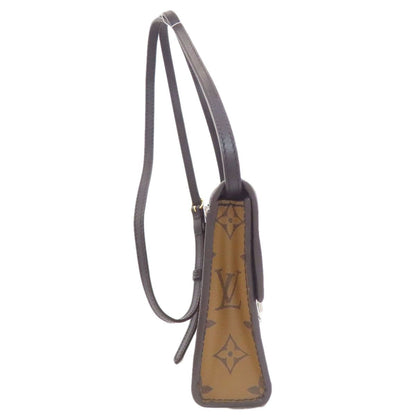 Louis Vuitton Pochette Column Shoulder Bag Monogram Reverse — view 3