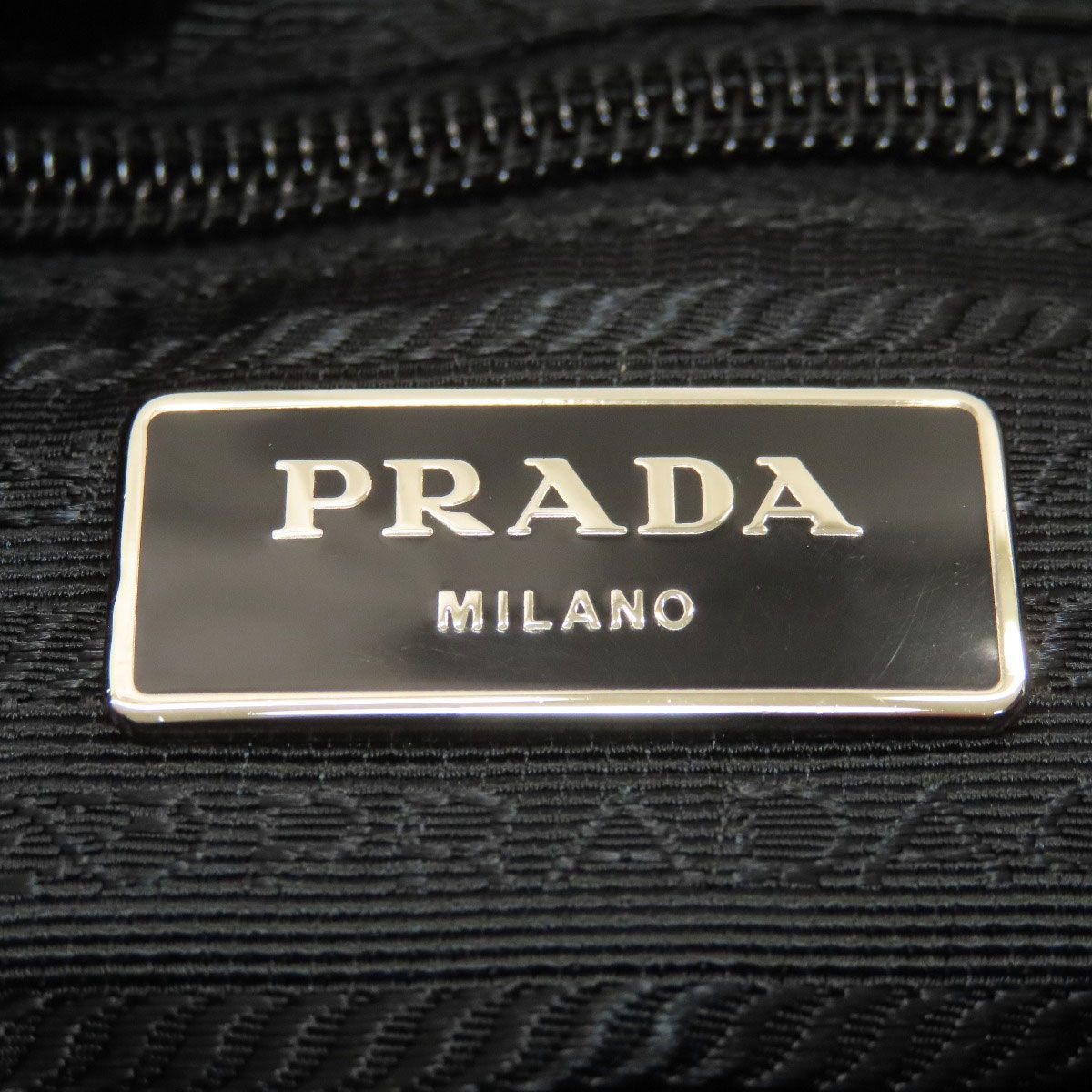 Prada Camouflage Pattern Shoulder Bag Canvas — view 6
