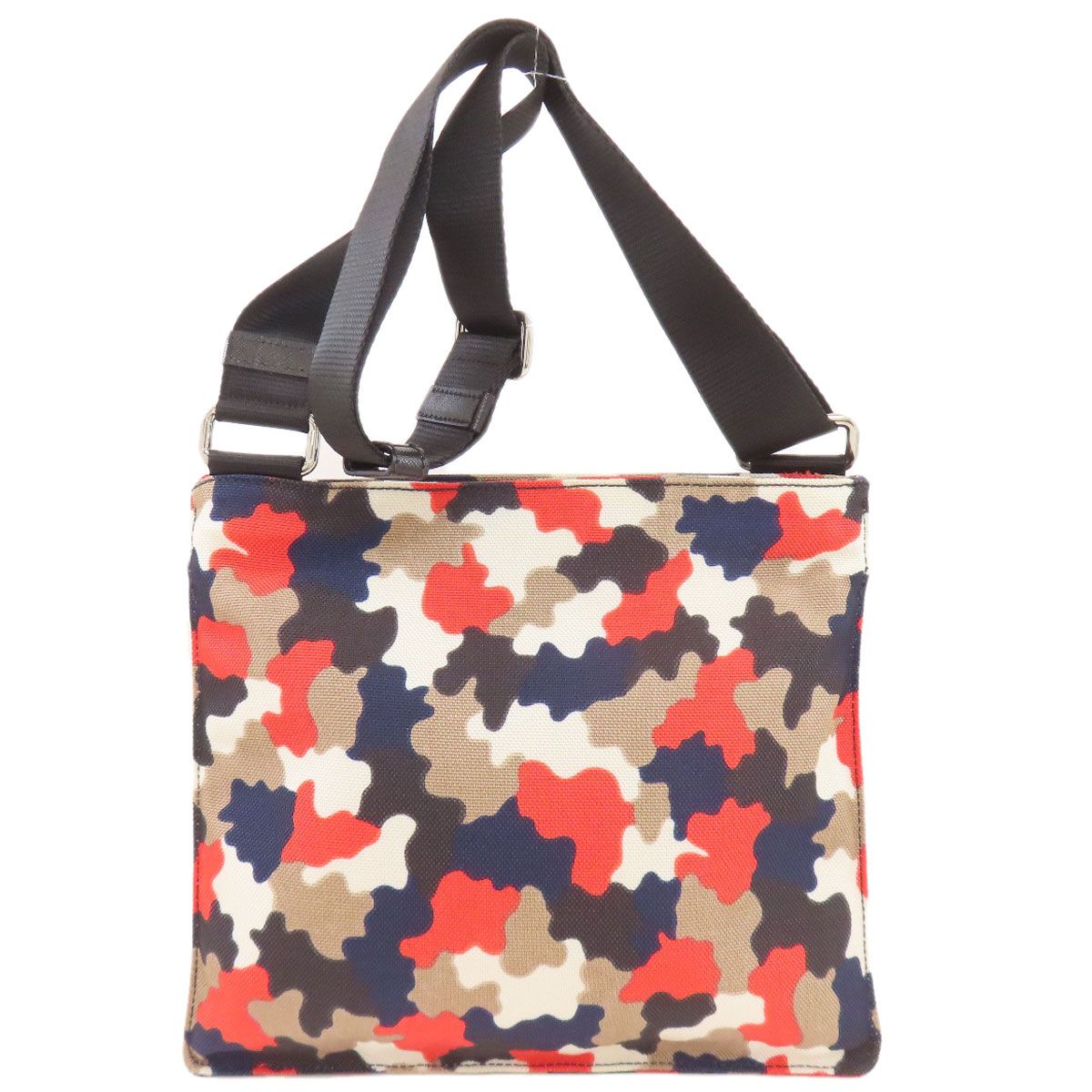 Prada Camouflage Pattern Shoulder Bag Canvas — view 2