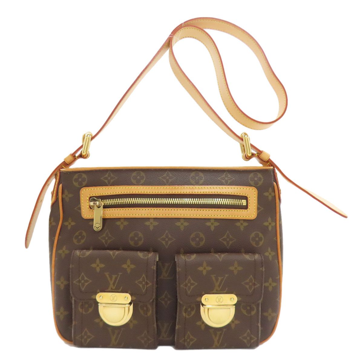 Louis Vuitton Hudson GM Shoulder Bag Monogram Canvas