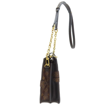 Louis Vuitton Trunk Clutch Shoulder Bag Monogram Reverse — view 3