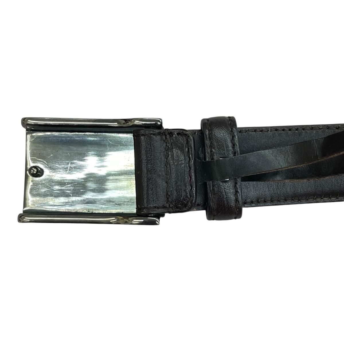 Gucci Sherry Leather Belt Beige Brown — view 5