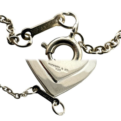 Tiffany & Co Color Heart Pendant Silver Gold — view 3
