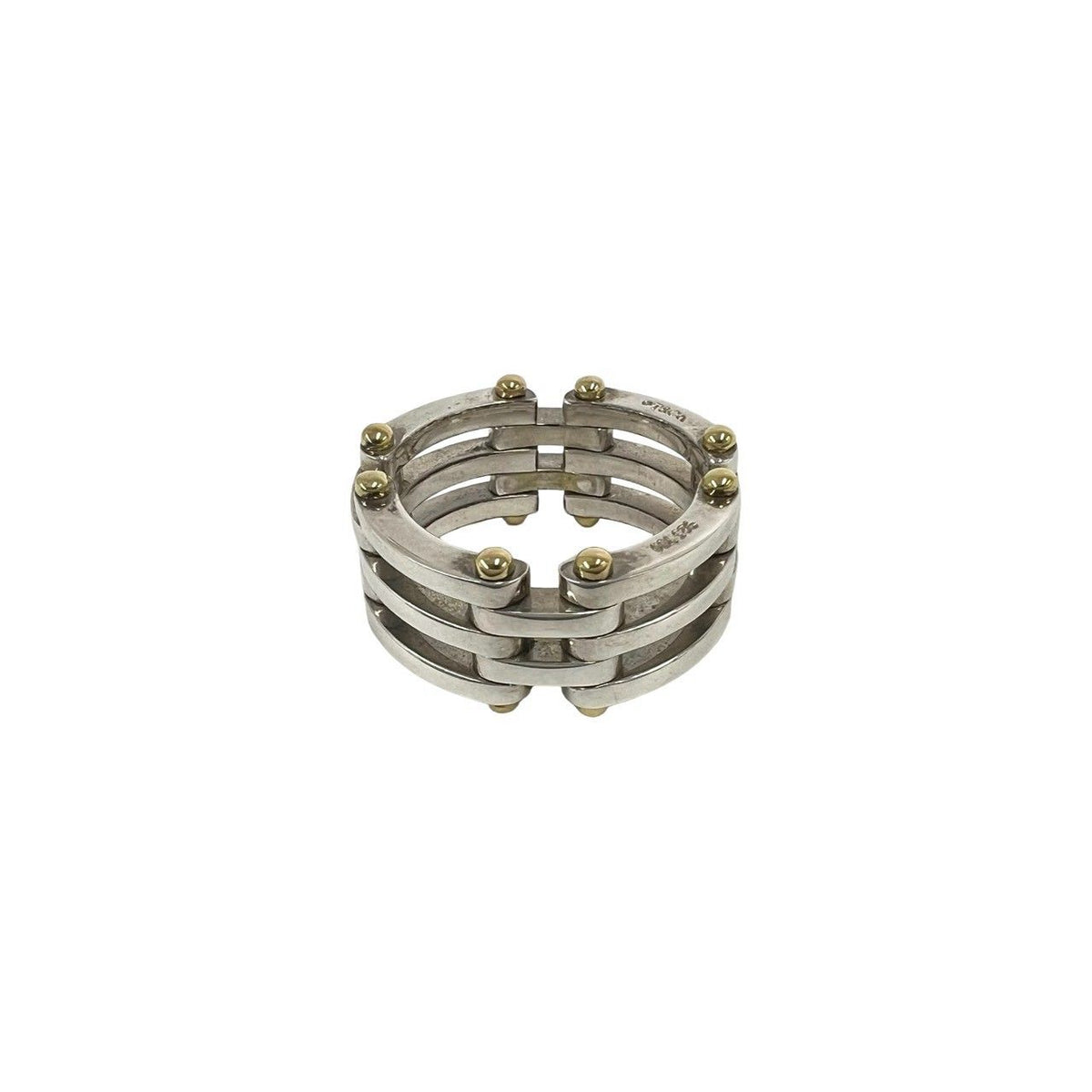 Tiffany & Co Vintage Gate Ring Silver — view 5