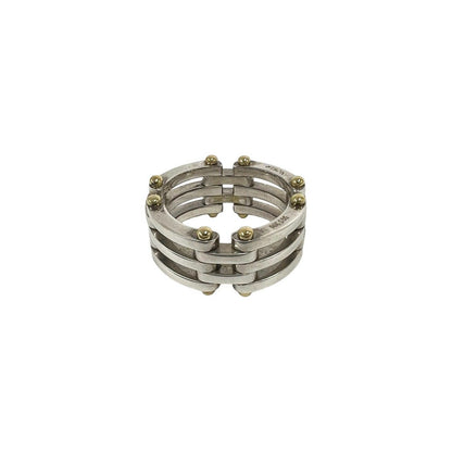 Tiffany & Co Vintage Gate Ring Silver — view 5
