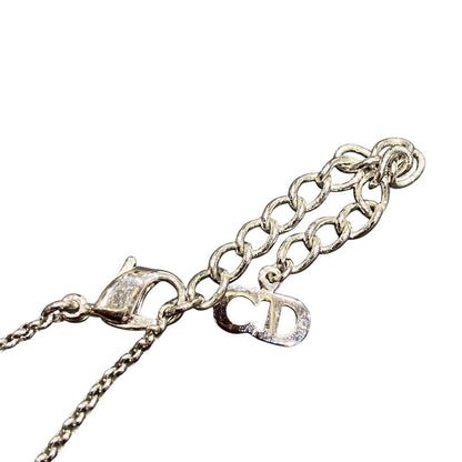 Dior CD Logo Cube Necklace 43 Metal — view 2