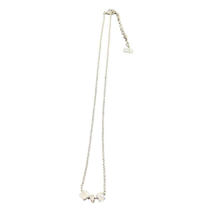Dior CD Logo Cube Necklace 43 Metal — view 3