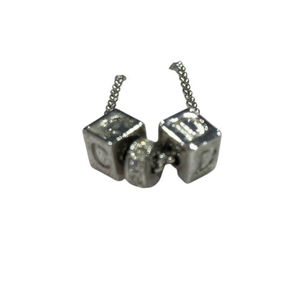 Dior CD Logo Cube Necklace 43 Metal — view 6